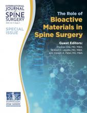 International Journal of Spine Surgery: 17 (S3)