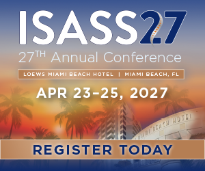 ISASS27 Annual Conference at Loews Miami Beach Hotel, April 23-25, 2027